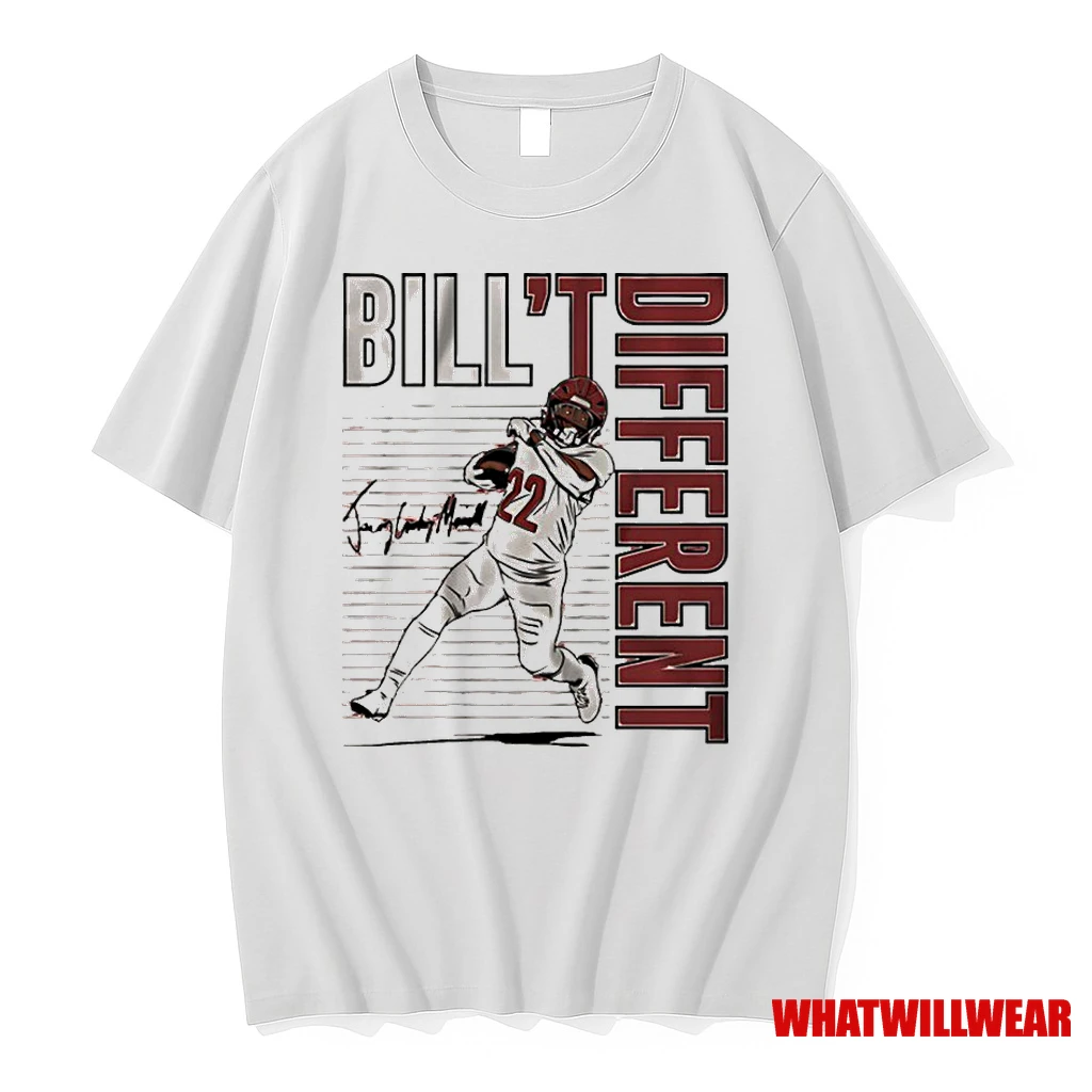 Jacory Croskey Merritt Billt Different Signature Football Classic Shirts