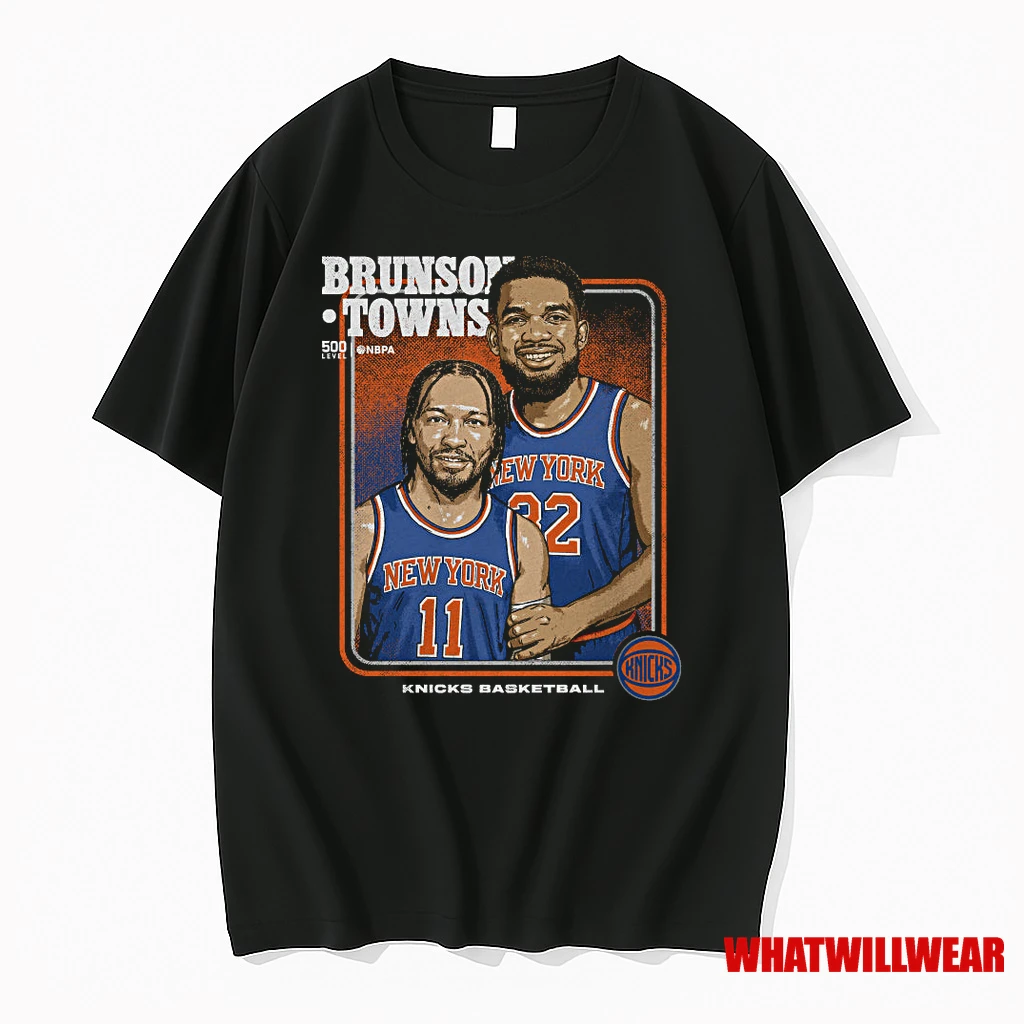 Jalen Brunson New York Knicks T Shirt Nba Nbpa 16 Shirts