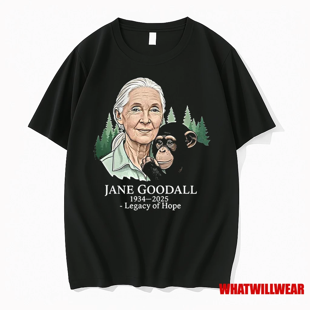 Jane Goddall 1034 2025 Legagy Of Hope Remember Classic Shirts