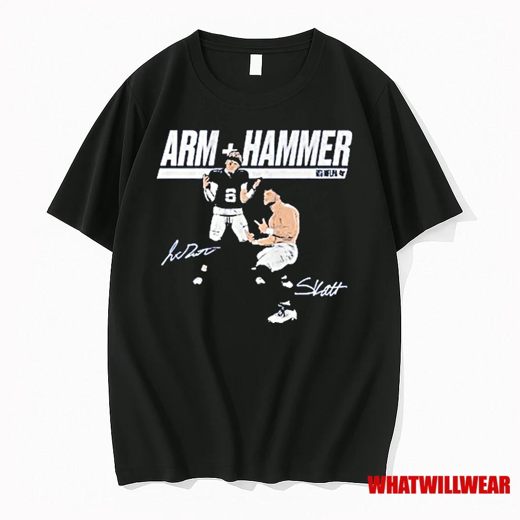 Jaxson Dart And Cam Skattebo Arm Hammer Shirts