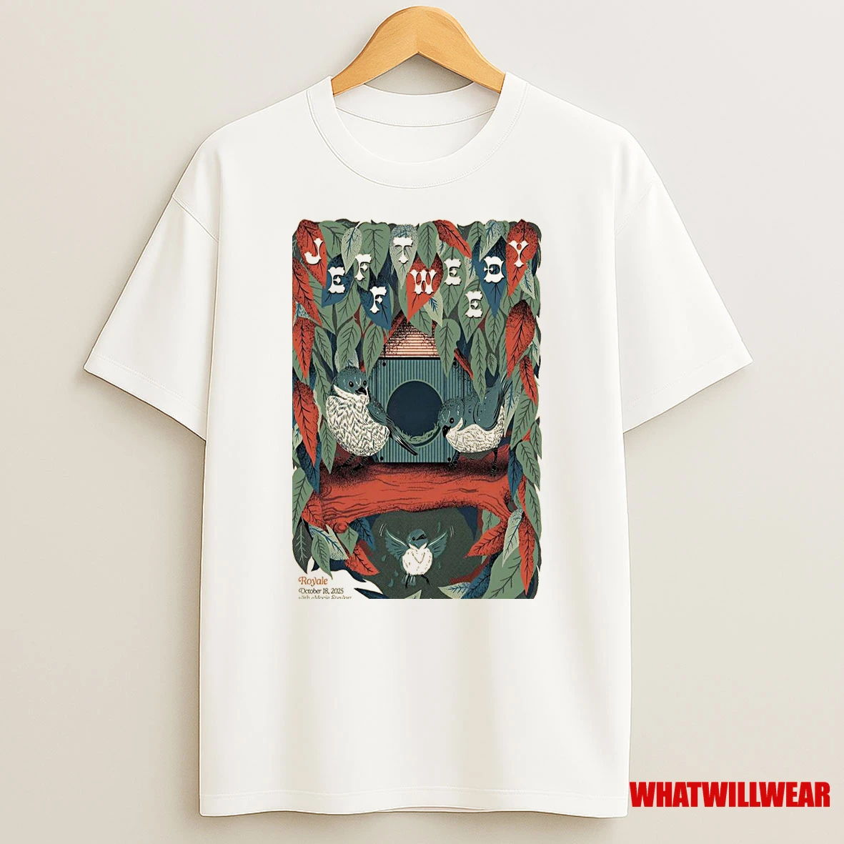 Jeff Tweedy October 18 2025 Boston Ma Tour Shirts
