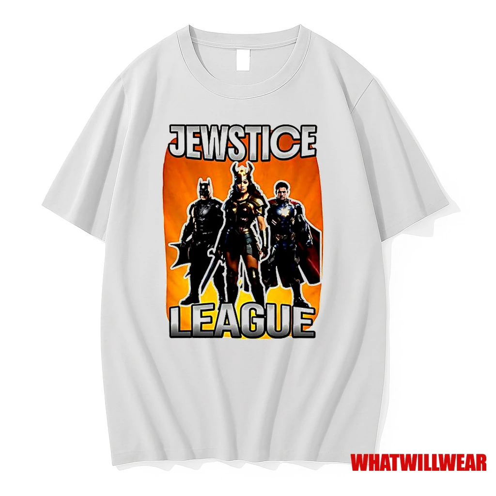 Jewstice League Justice League Parody Classic Shirts