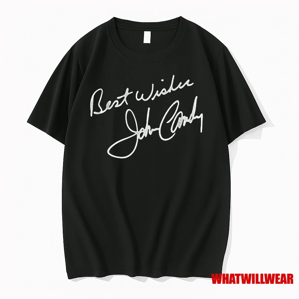 John Candy Best Wishes Signature Classic Shirts