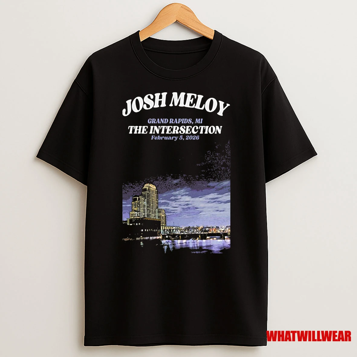 Josh Meloy February 5 2026 Grand Rapids Mi Tour Shirts
