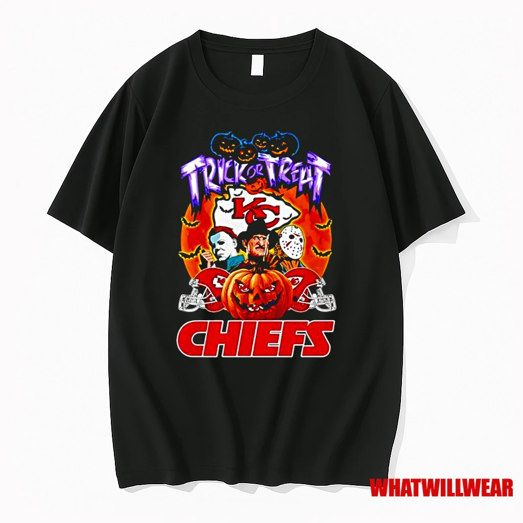 Kansas City Chiefs Trick Or Treat Halloween Classic Shirts