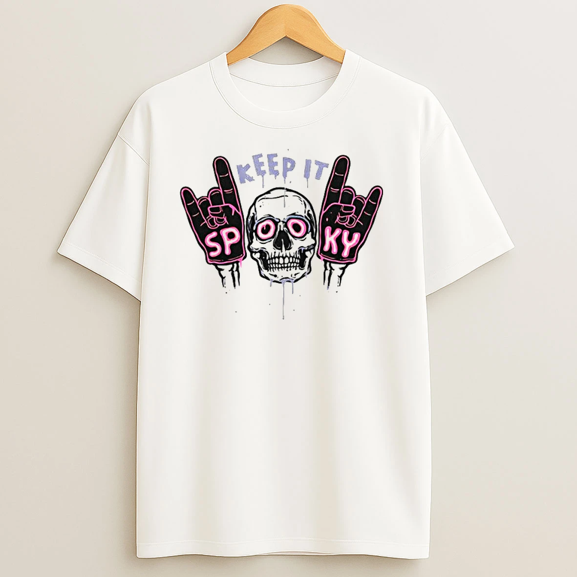 Keep It Spooky Skull Classic Shirts