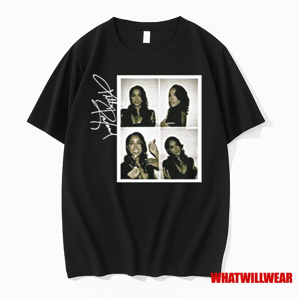 Kelly Rowland Polaroid Men Shirts