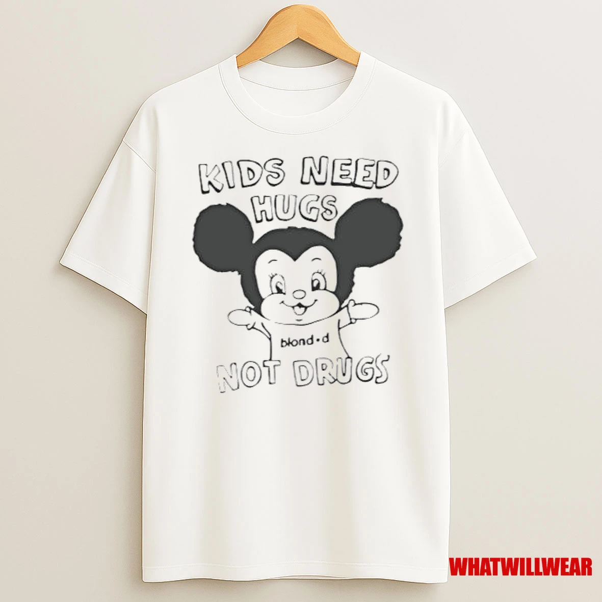 Kids Need Hugs Not Drugs Tee Men Shirts