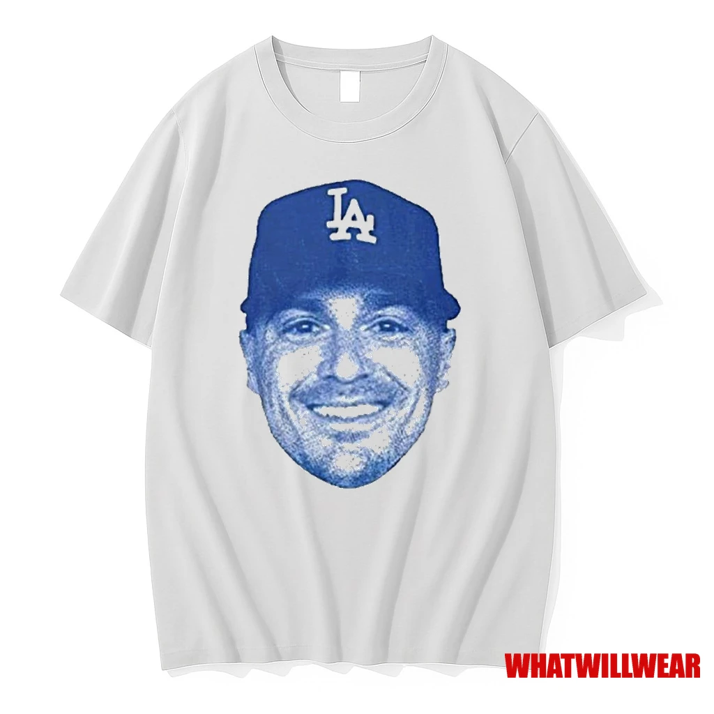 Kike Hernandez Big Face La Dodgers Baseball Player Mlb 2025 Shirts