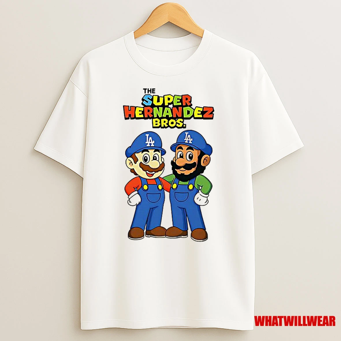Kike Hernandez Los Angeles Dodgers Baseball The Super Hernandez Bros Classic Shirts