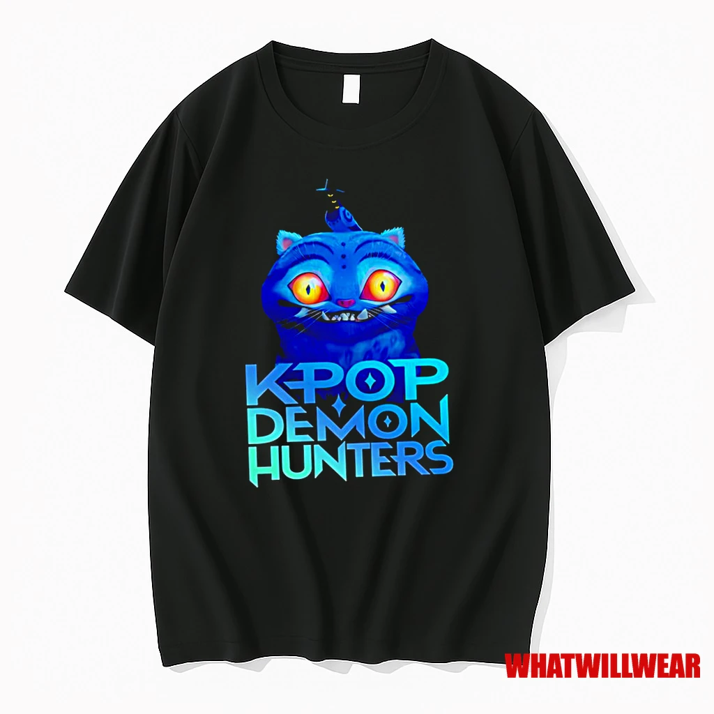Kpop Demon Hunters Derpy Tiger And Sussie Magpie Logo Classic Shirts