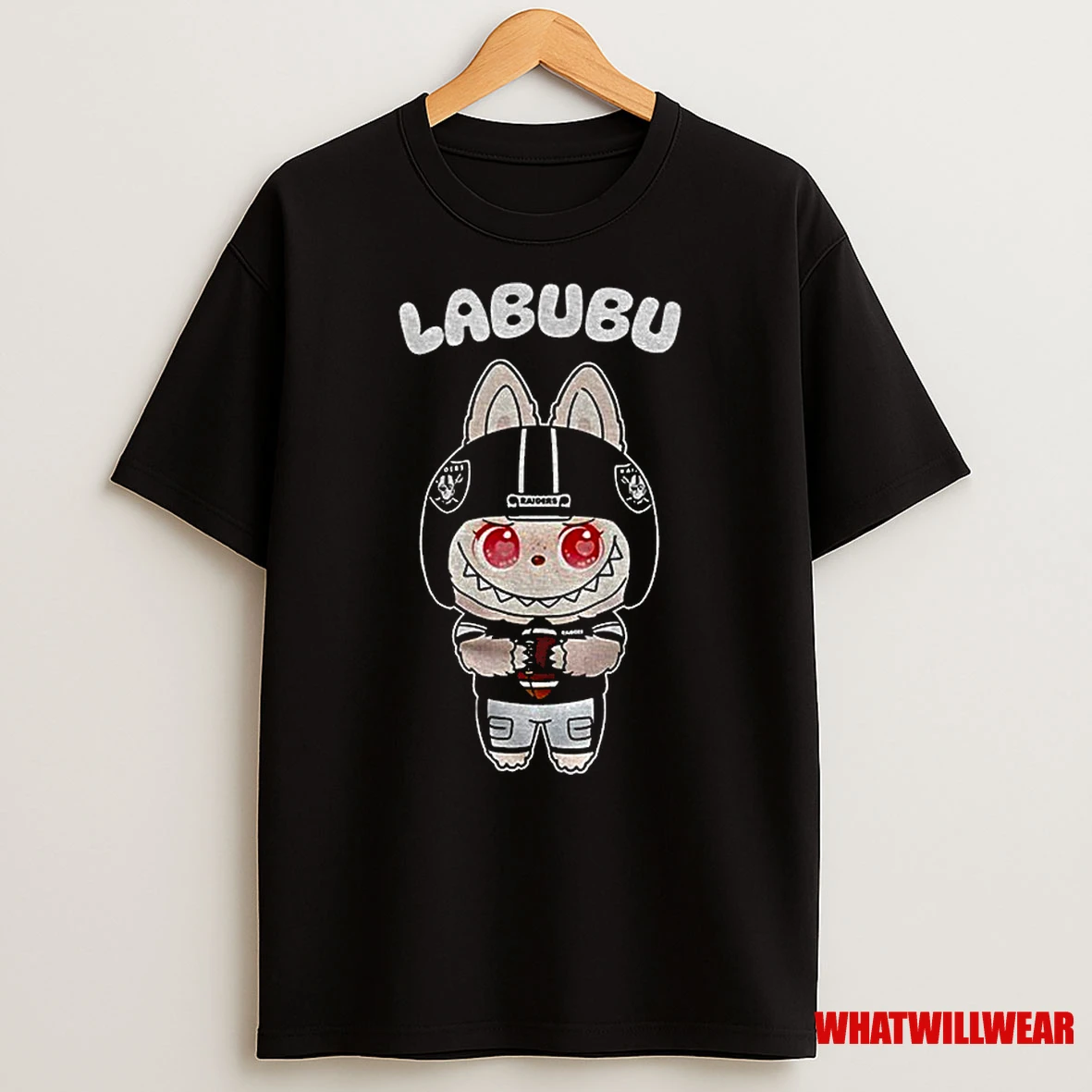 Labubu Las Vegas Raiders Nfl Football 2025 Game Day Meme Classic Shirts