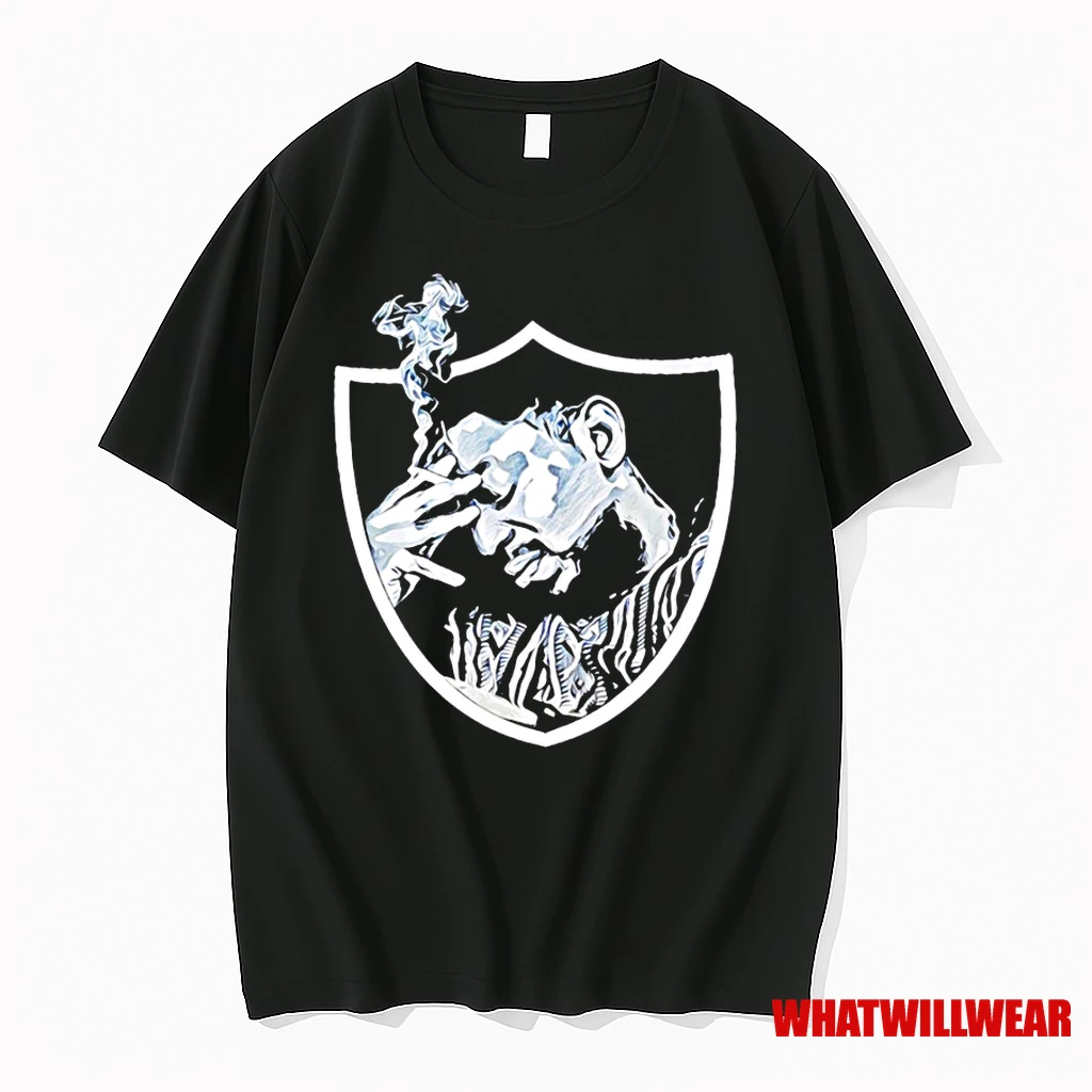 Las Vegas Raiders Smoking Logo Style Classic Shirts