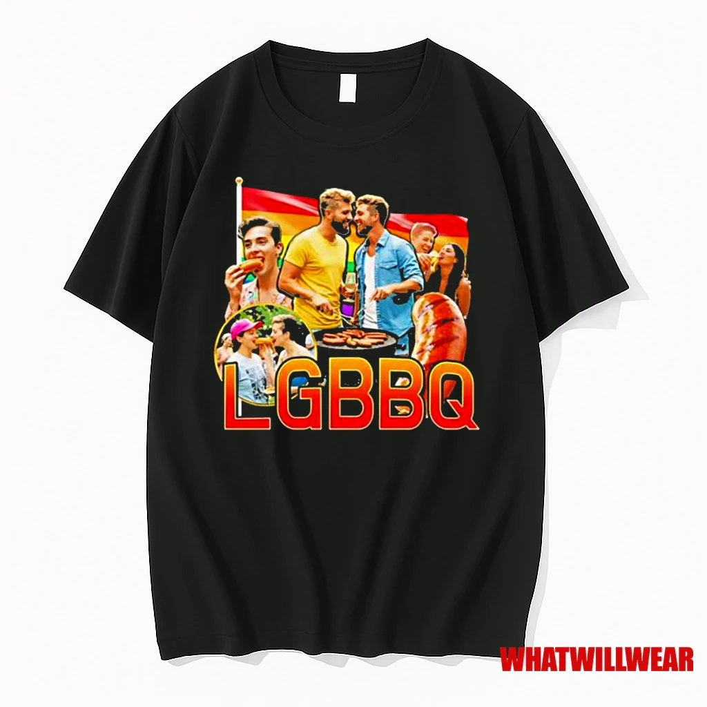 Lgbt Flag Vintage Lgbbq Graphic Classic Shirts