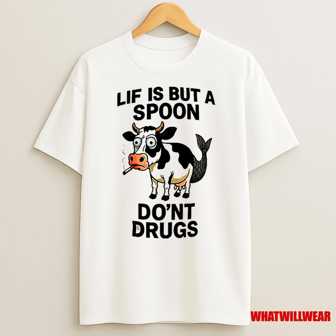 Lif Is But A Spoon Dont Drugs Classic Shirts