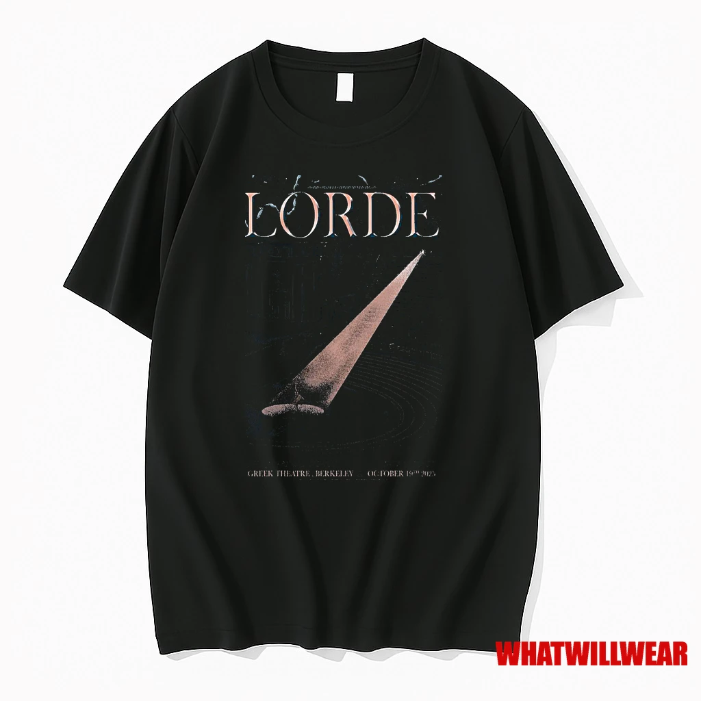 Lorde The Greek Theater October 19 2025 Berkeley Tour Shirts