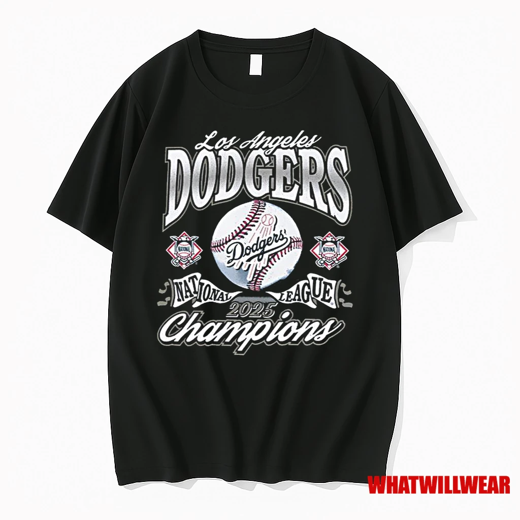 Los Angeles Dodgers 47 2025 National League Champions Shirts