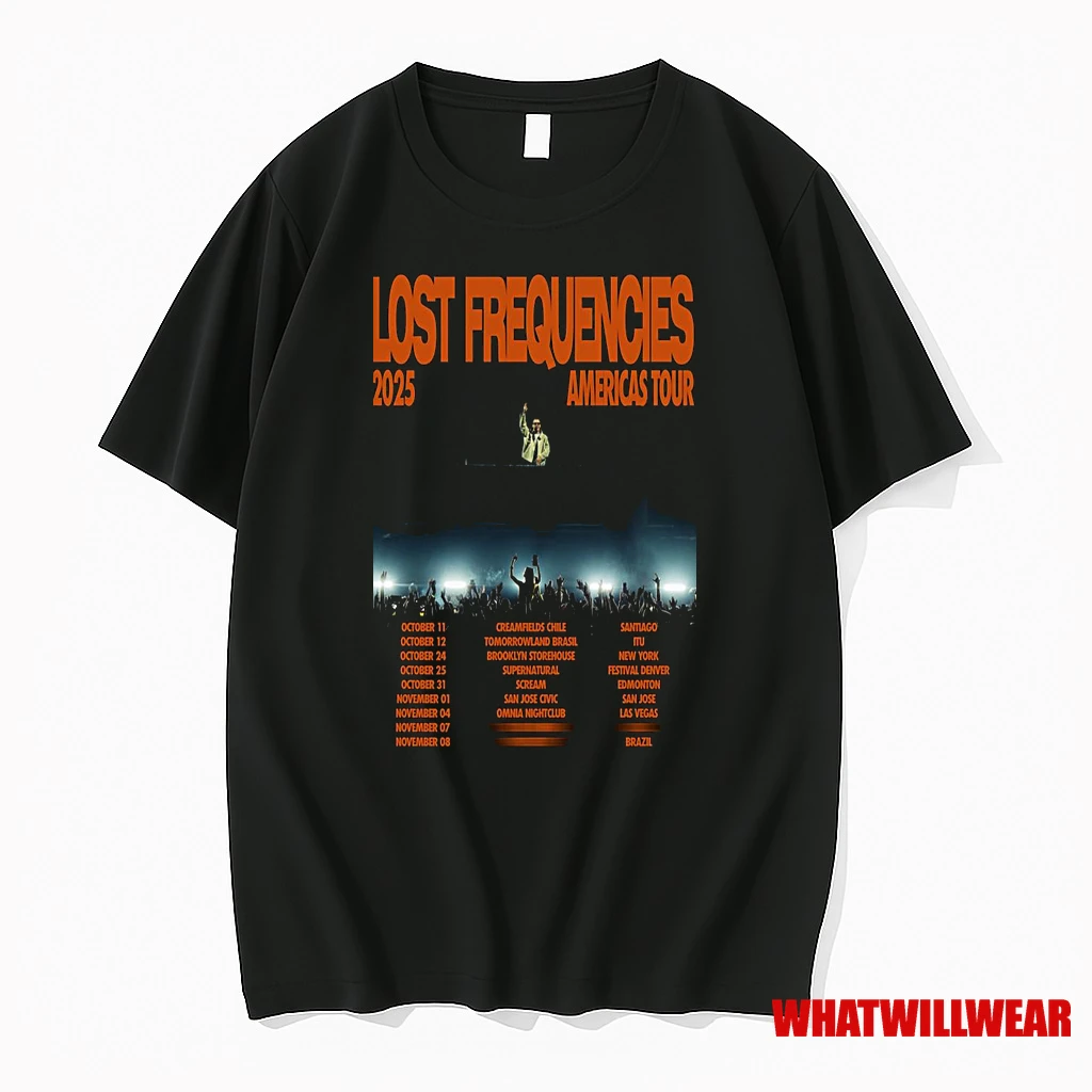 Lost Frequencies Americas Tour 2025 Shirts