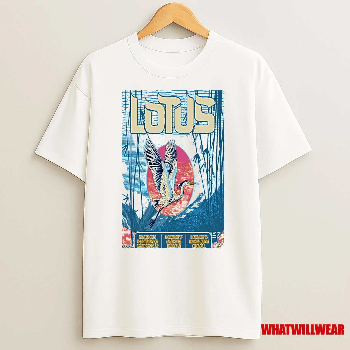 Lotus November 2025 Shows Shirts