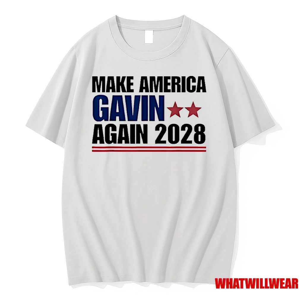 Make America Gavin Again 2028 Gavin Newsom Classic Shirts