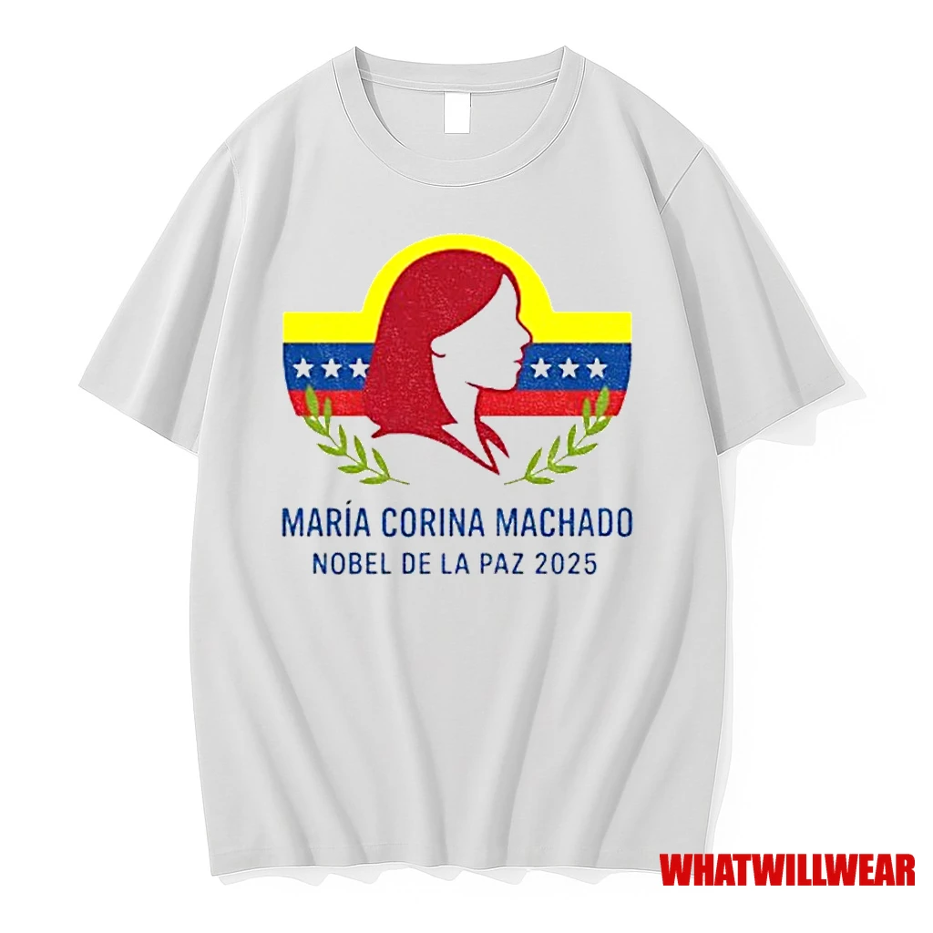 Maria Corina Machado Nobel Peace Prize Classic Shirts
