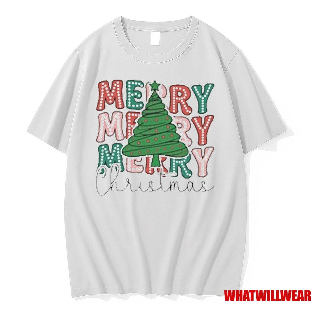 Merry Merry Merry Christmas Tree Shirts