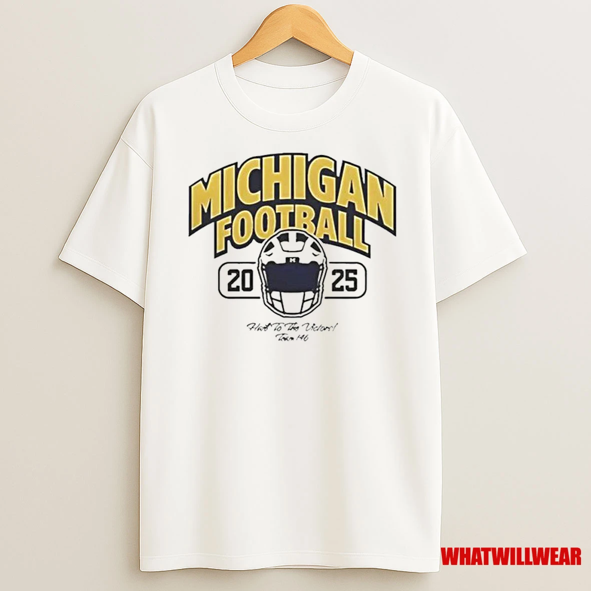 Michigan Wolverines Hail To The Victors 2025 Classic Shirts