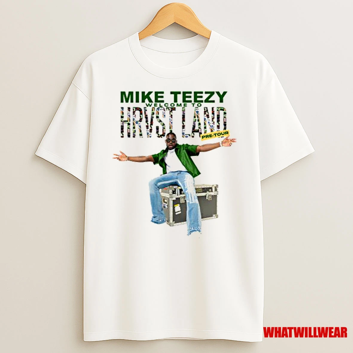 Mike Teezy Hrvstland Tour 2025 Men Shirts