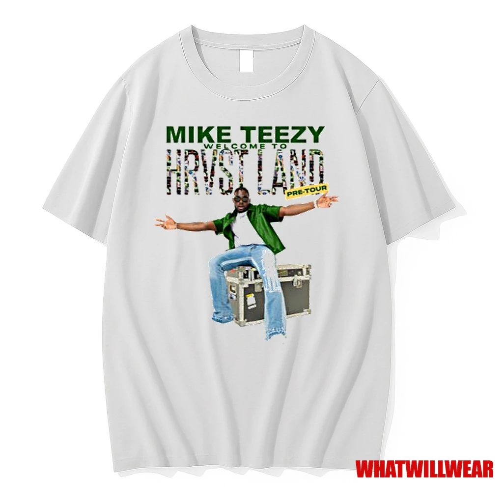 Mike Teezy Welcome To Hrvstland Pre Tour Men Shirts