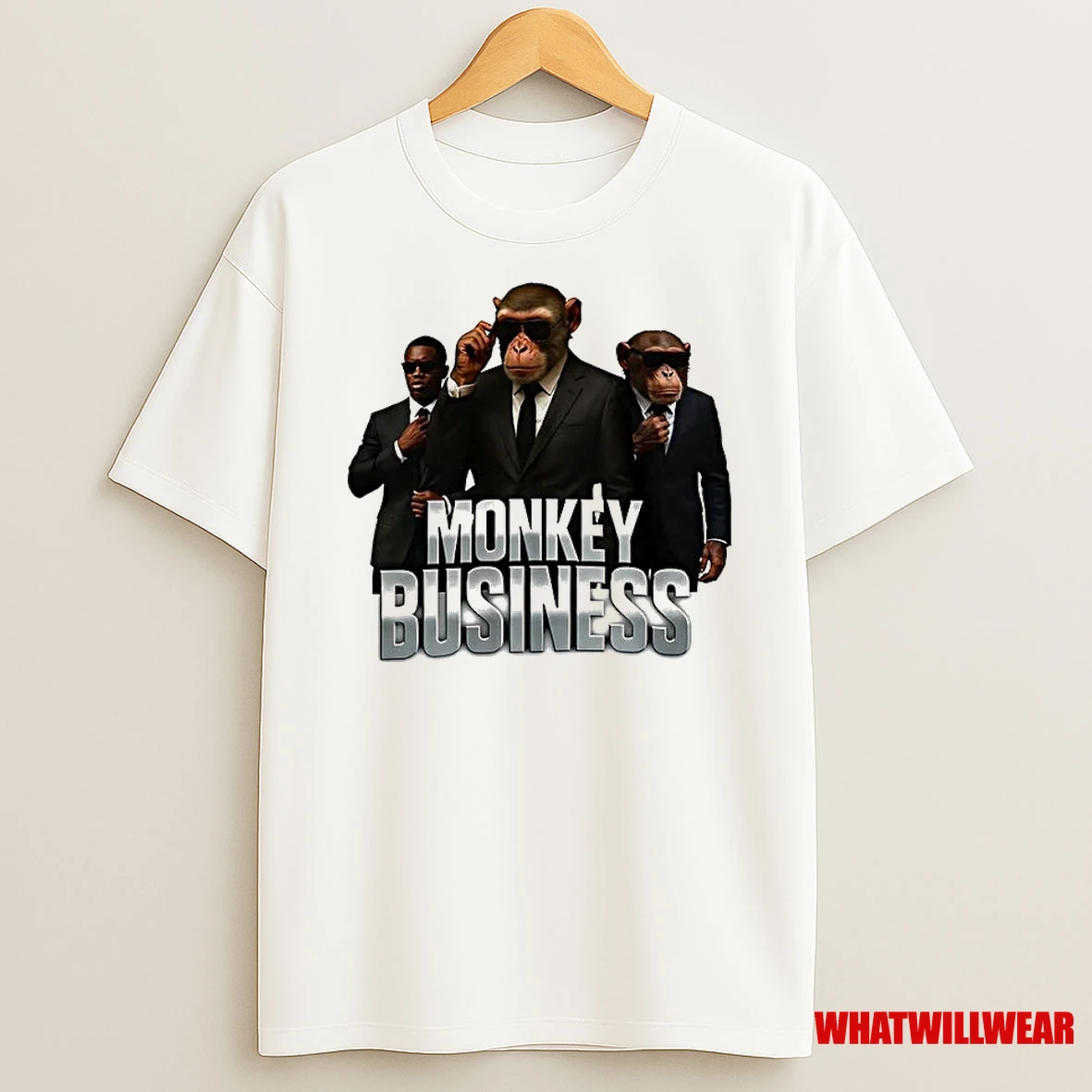 Monkey Business Funny Classic Shirts