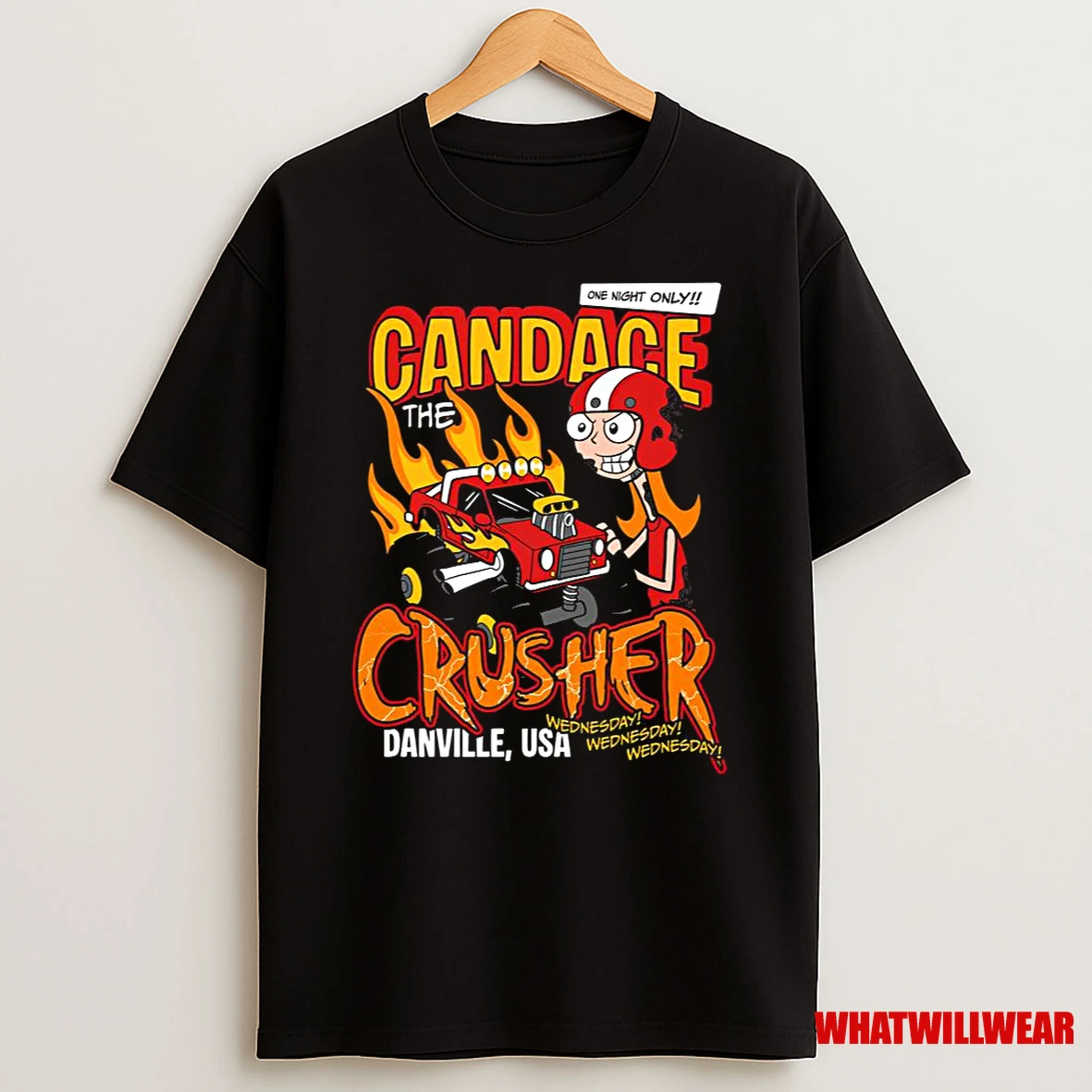 Monster Trucks Candace The Crusher Shirts