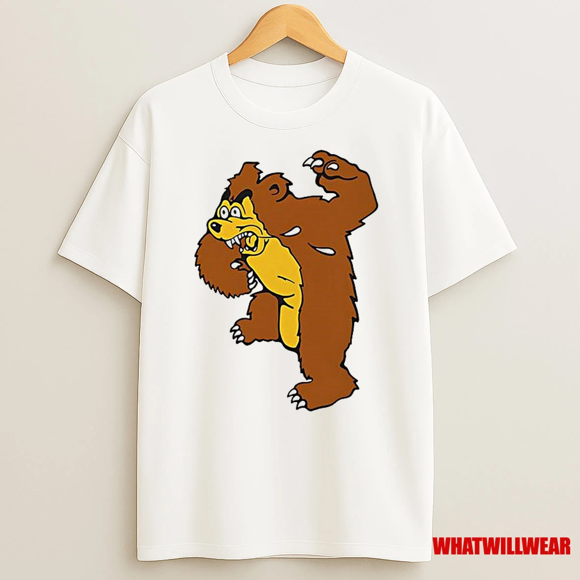 Montana Grizzlies Throwback Monety Mascot Classic Shirts