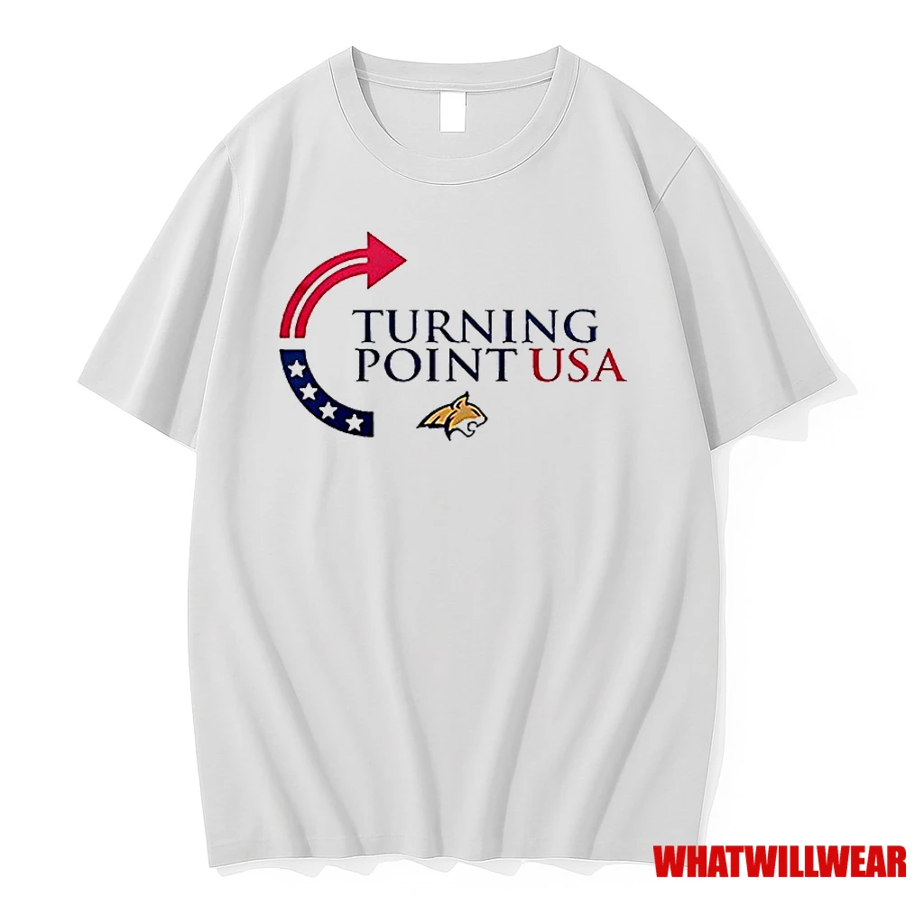 Montana State X Charlie Kirk Turning Point Usa Classic Shirts