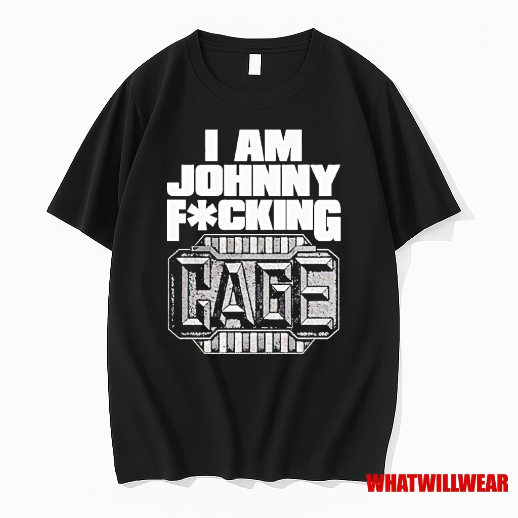 Mortal Kombat Ii I Am Johnny Fuking Cage Shirts