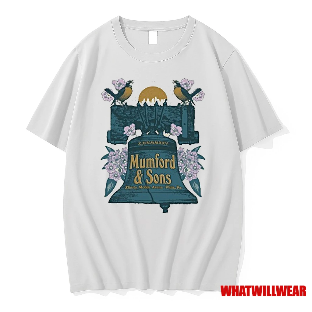 Mumford Sons Tour Philadelphia Pa 10 14 2025 Shirts
