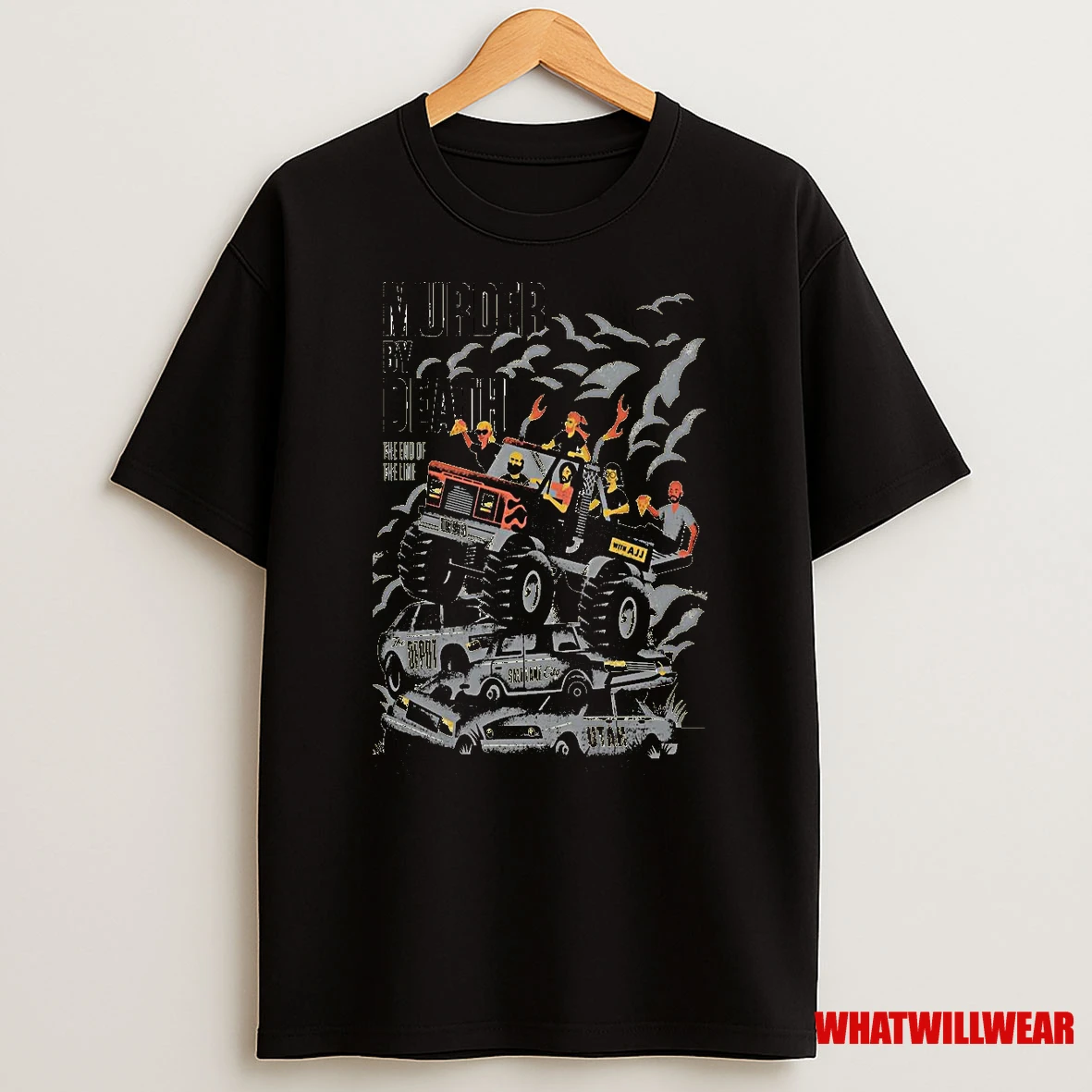 Murder By Death October 19 2025 Salt Lake City Ut Tour Shirts