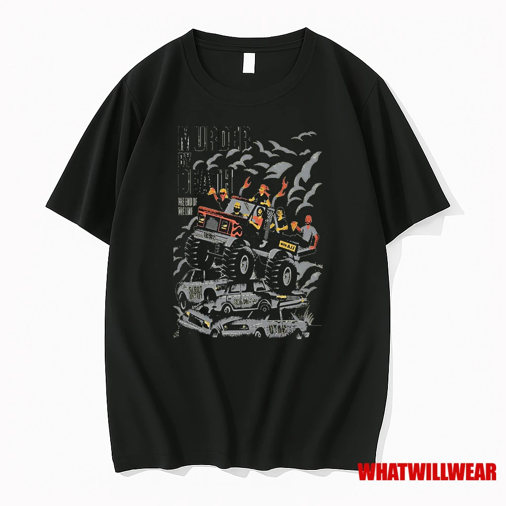 Murder By Death Salt Lake City Ut October 19 2025 Concert Shirts