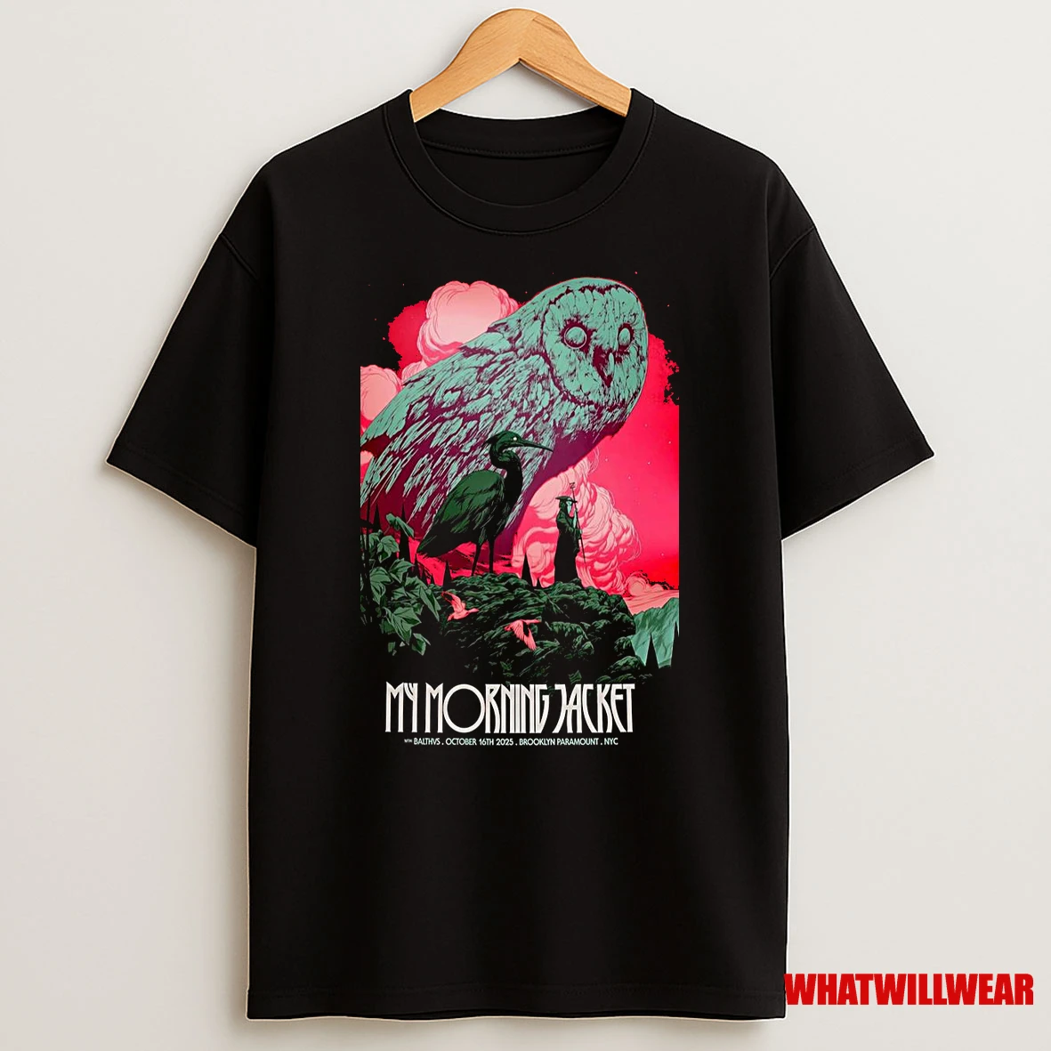 My Morning Jacket Brooklyn Paramount Nyc October 16 2025 Concert Shirts