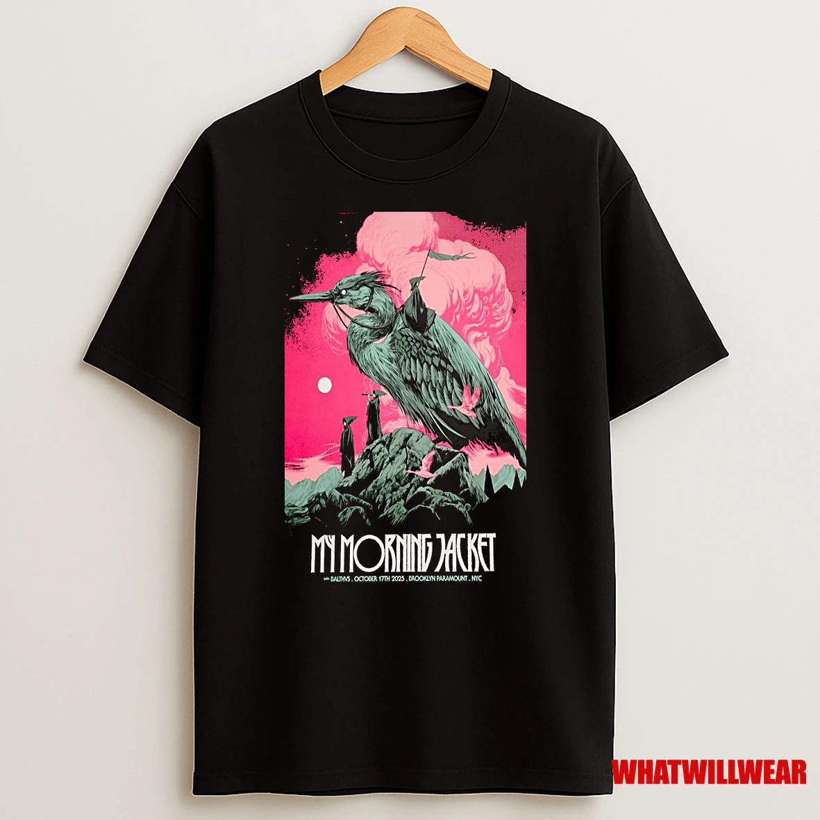 My Morning Jacket Brooklyn Paramount Nyc October 17 2025 Concert Shirts