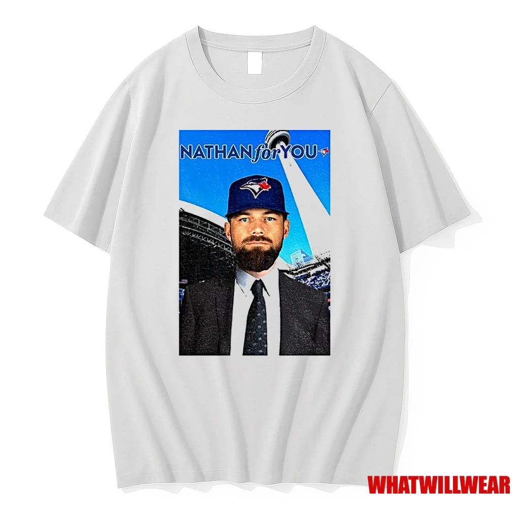 Nathan Lukes Toronto Blue Jays Nathan For You Classic Shirts