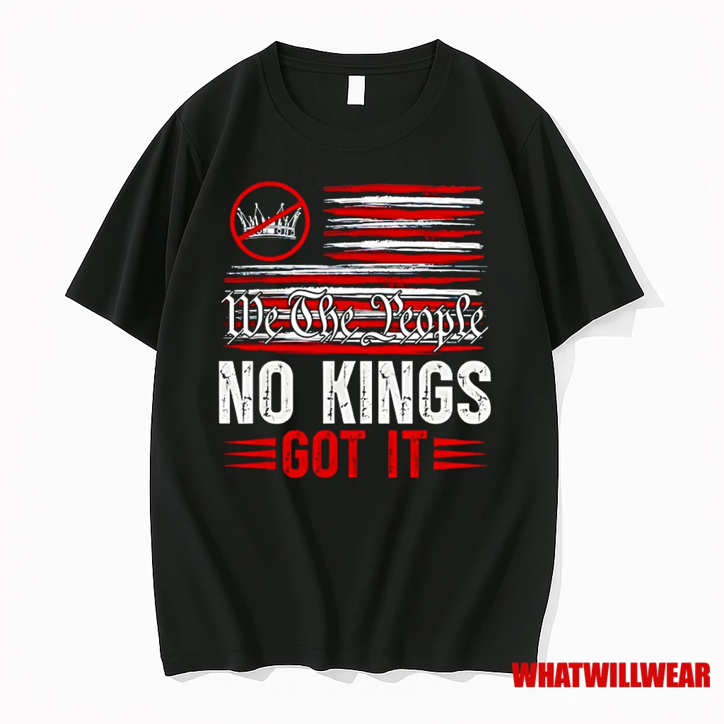 No Kings Got It Flag No Kings Day Classic Shirts