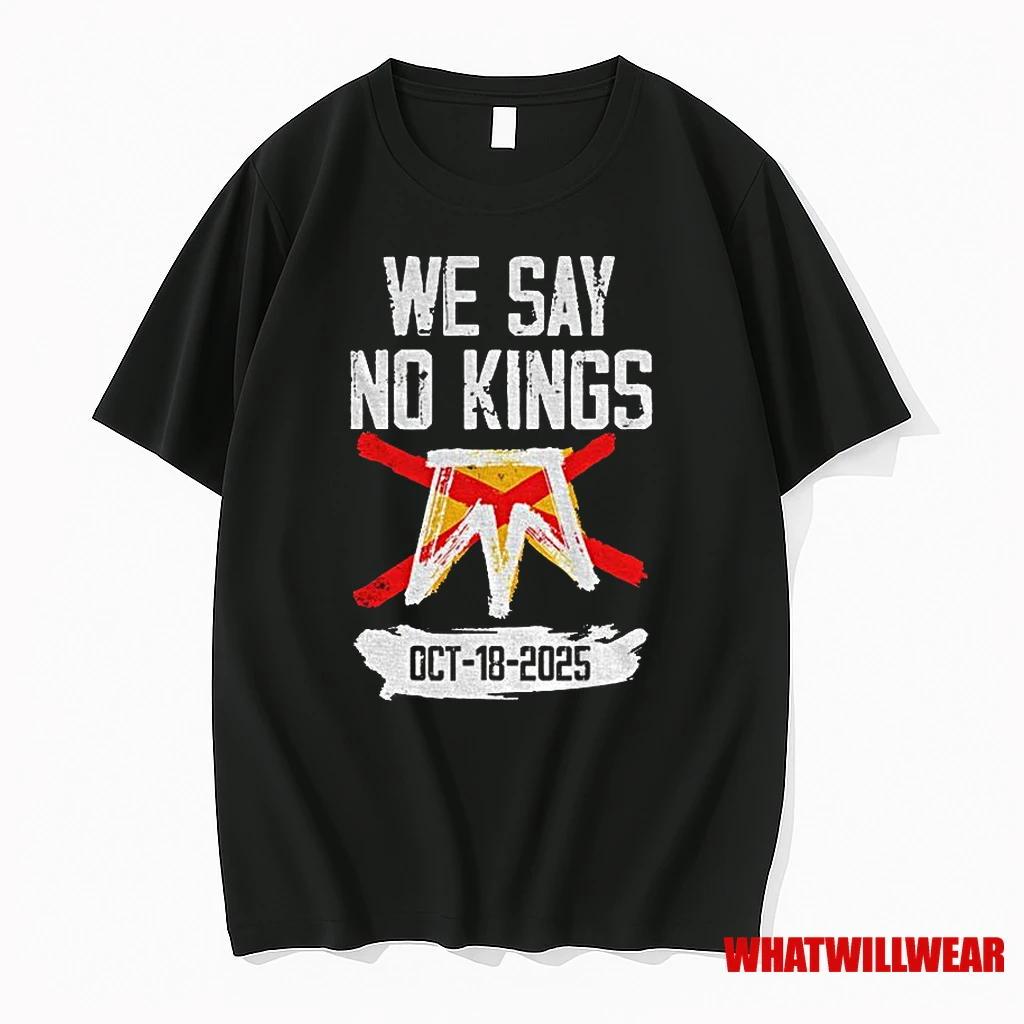 No Kings In America 18 October 2025 Anti Trump Classic Shirts