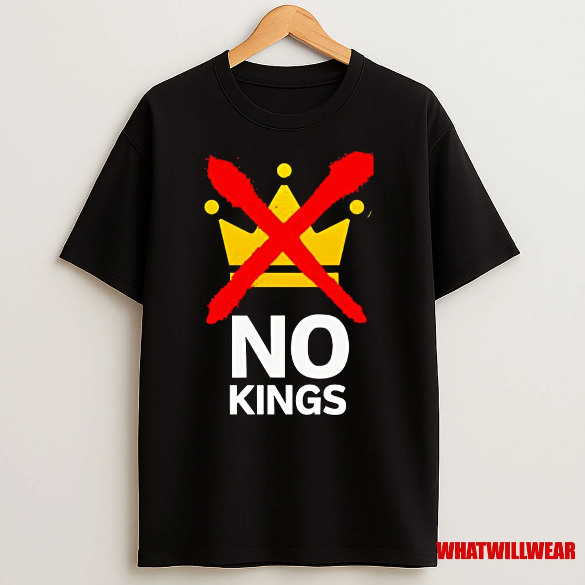 No Kings Protest Anti Trump Resistance Classic Shirts