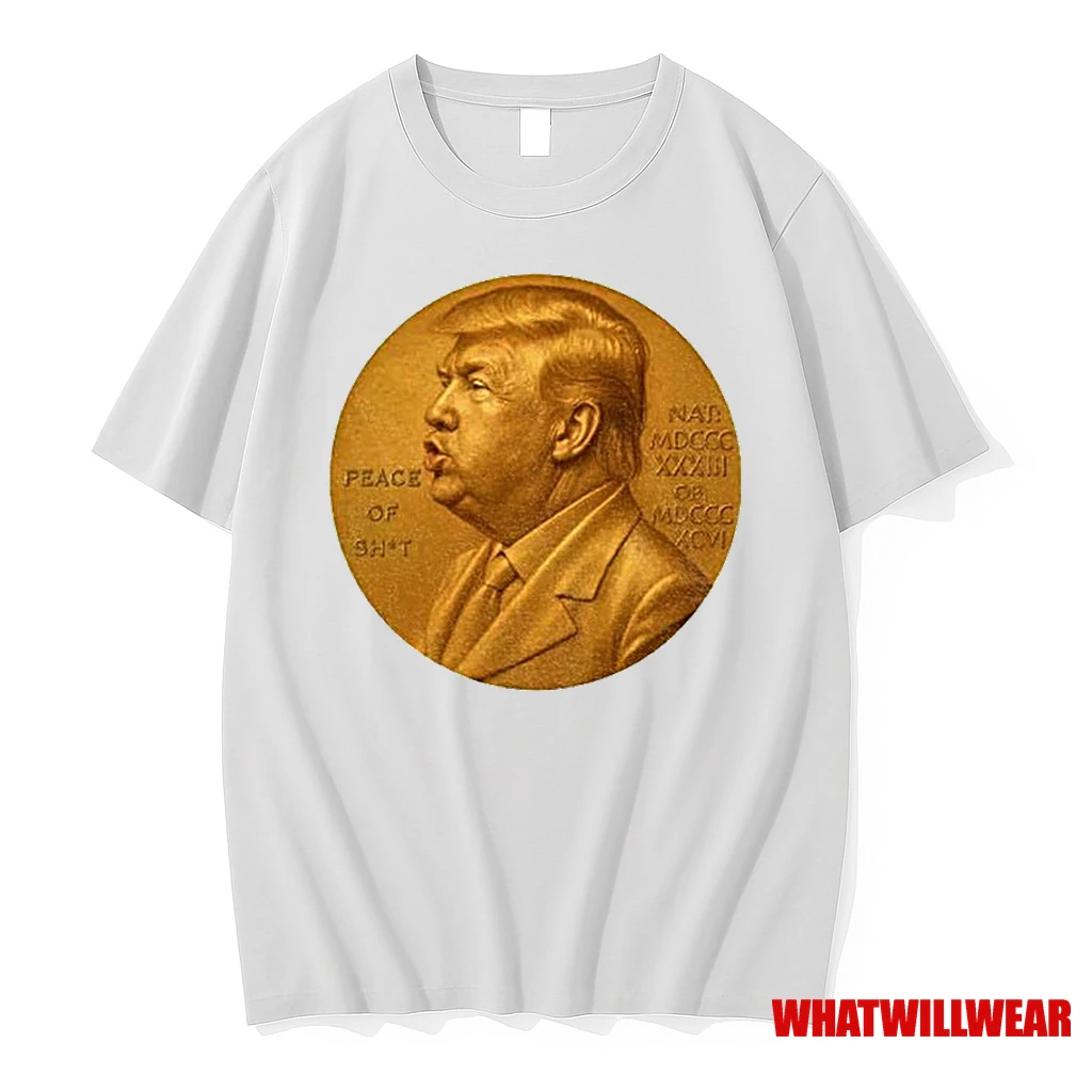 Nobel Peace Prize Donald Trump Piece Of Shit Classic Shirts