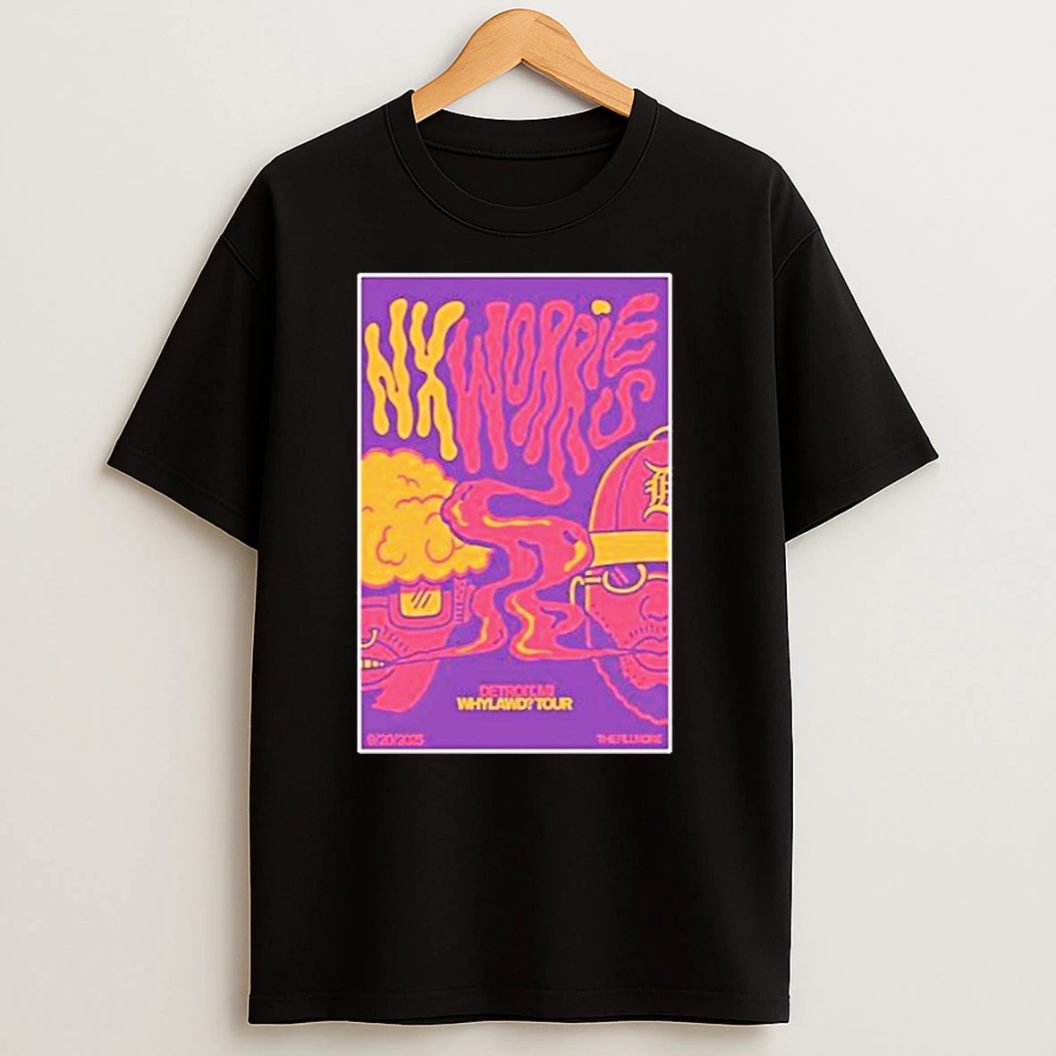Nxworries The Fillmore Sept 20 2025 Detroit Mi Show Shirts