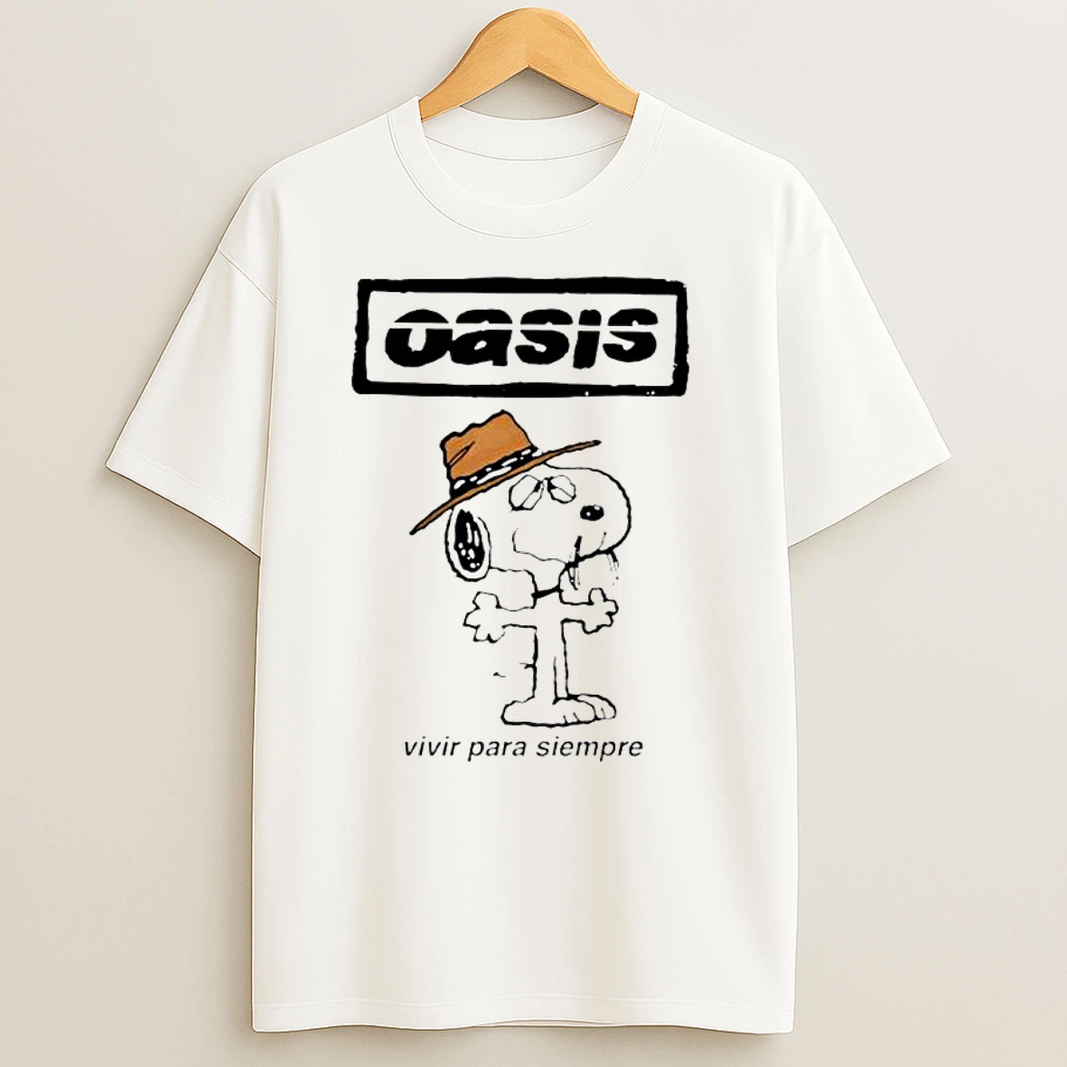 Oasis Snoopy Polera Mucky Rock Classic Shirts