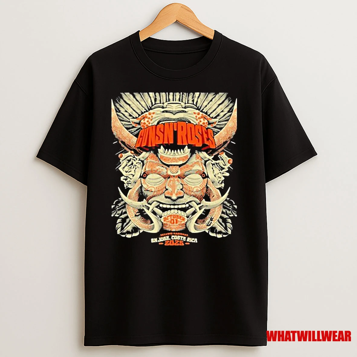 October 01 2025 Guns N Roses Tour San Jose Cr Shirts