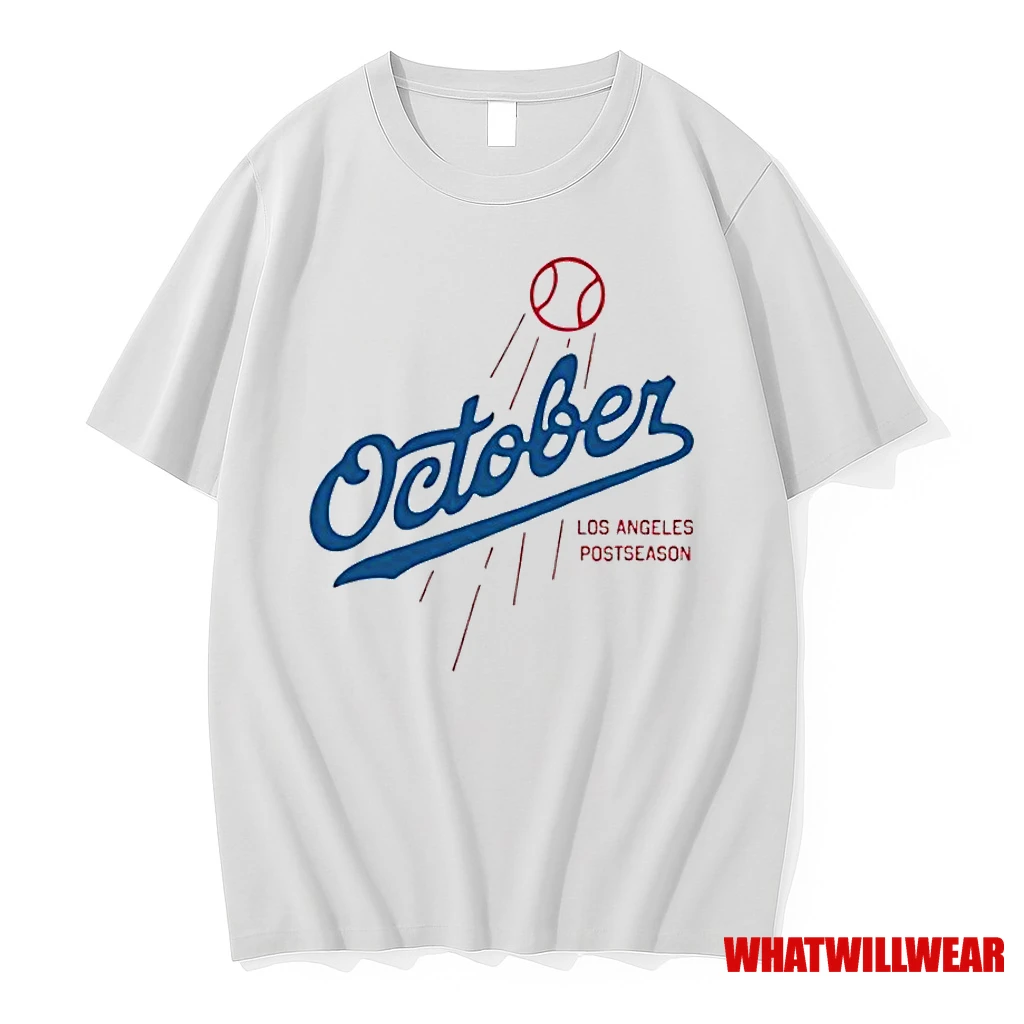 October Baseball Los Angeles Dodgers Postseason 2025 Classic Shirts