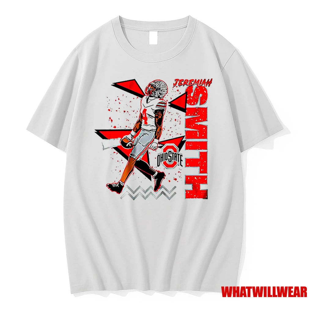 Ohio State Buckeyes Football Jeremiah Smith 90s Style Classic Shirts