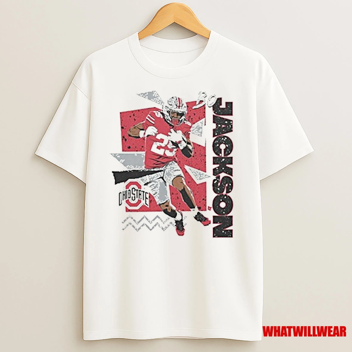 Ohio State Football Bo Jackson 90s Style Shirts